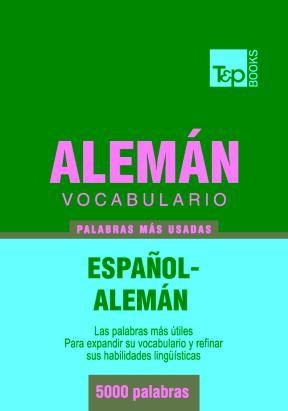 E-book Vocabulario Español-Alemán - 5000 Palabras Más Usadas