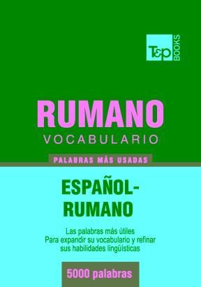 E-book Vocabulario Español-Rumano - 5000 Palabras Más Usadas