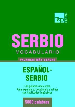 E-book Vocabulario Español-Serbio - 5000 Palabras Más Usadas