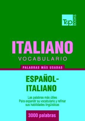 E-book Vocabulario Español-Italiano - 3000 Palabras Más Usadas