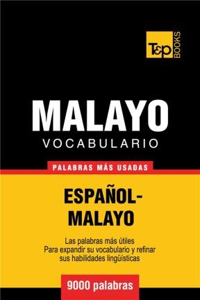 E-book Vocabulario Español-Malayo - 9000 Palabras Más Usadas