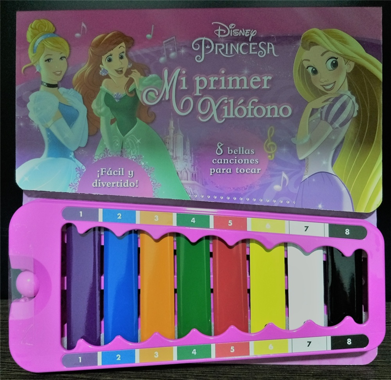 Papel Disney Princesa- Mi Primer Xilofon