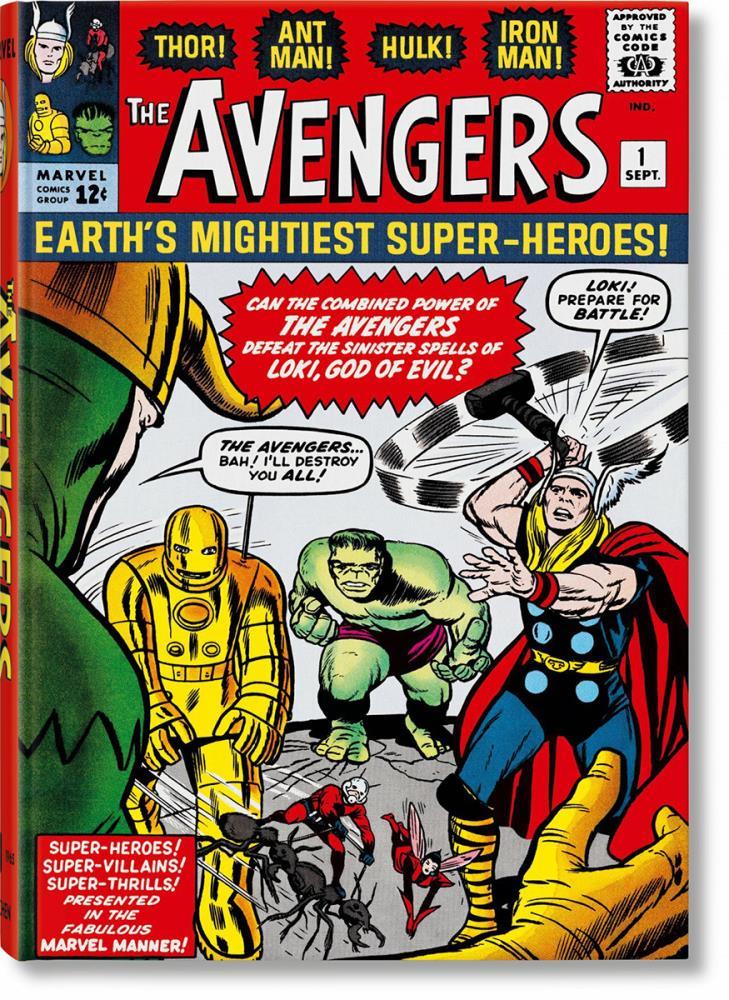 Papel Marvel Comics Library, Avengers, Vol. 1, 1963-1965