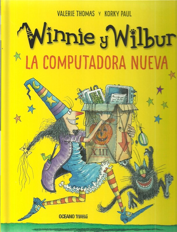 Papel Winnie Y Wilbur. La Computadora Nueva