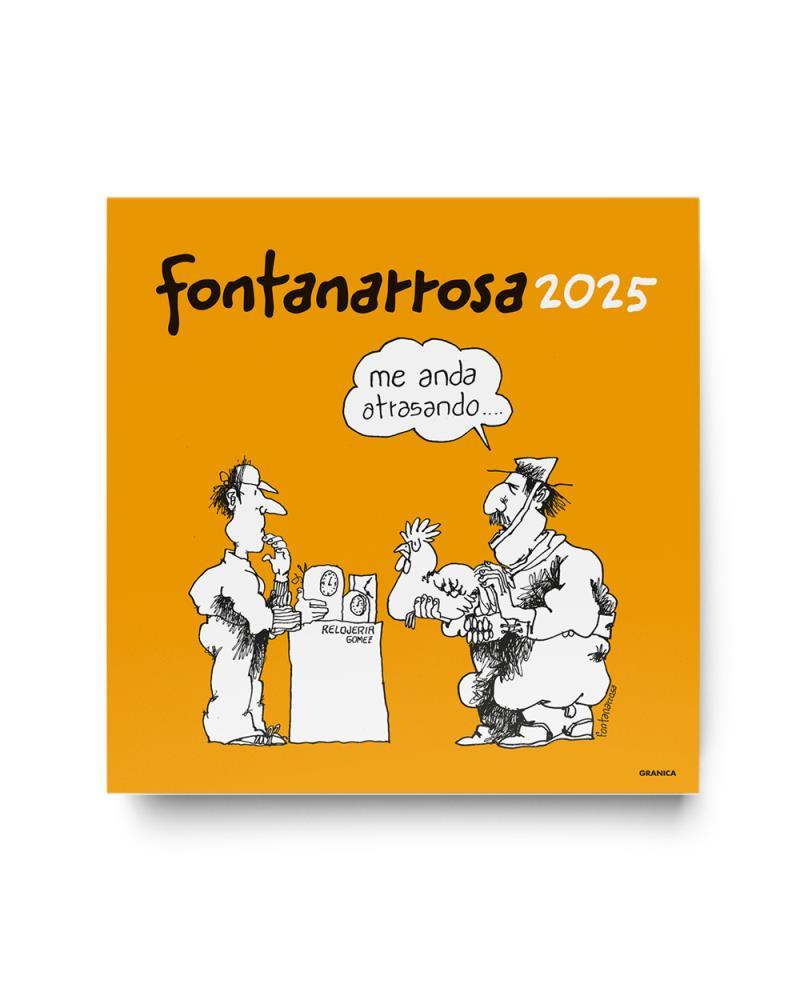 Papel Fontanarrosa 2025, Calendario De Pared