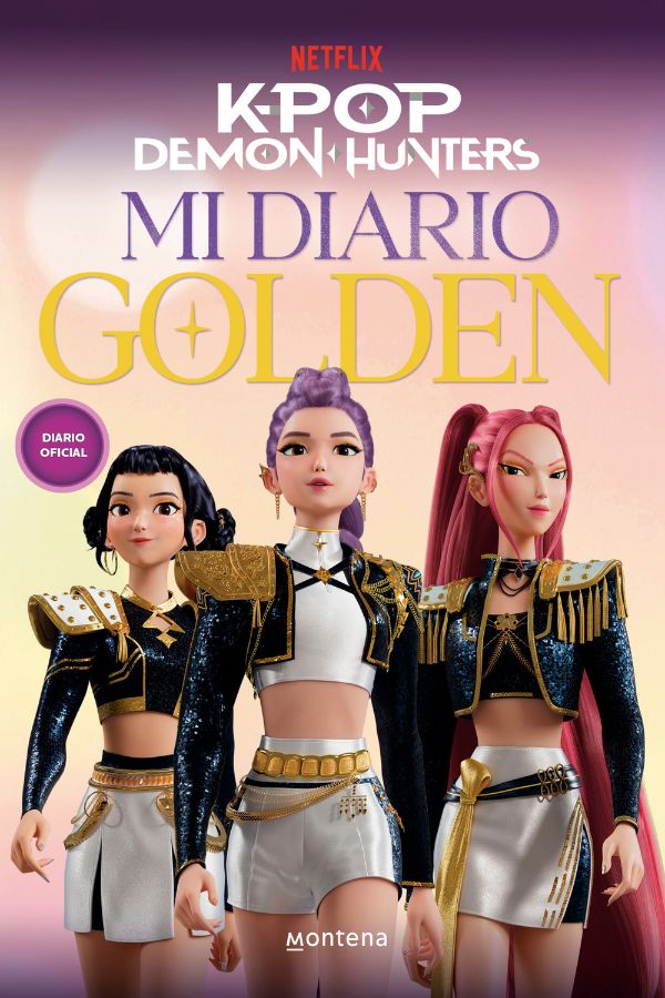 Papel Kpop Demon Hunters: My Golden Journal