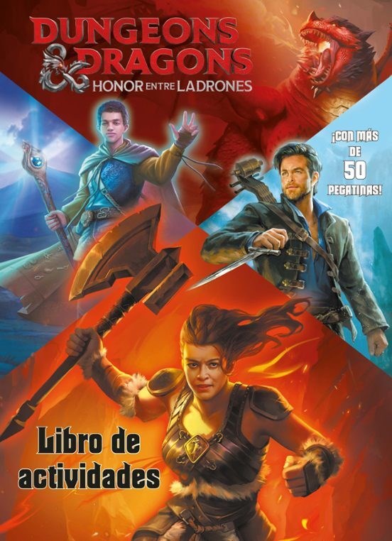 Papel Dungeons & Dragons. Honor Entre Ladrones. Libro De Actividades