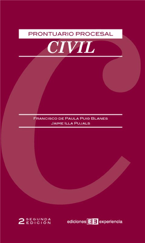 E-book Prontuario Procesal Civil
