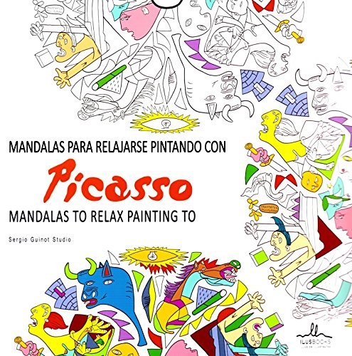 Papel Mandalas Picasso Para Relajarse Pintando