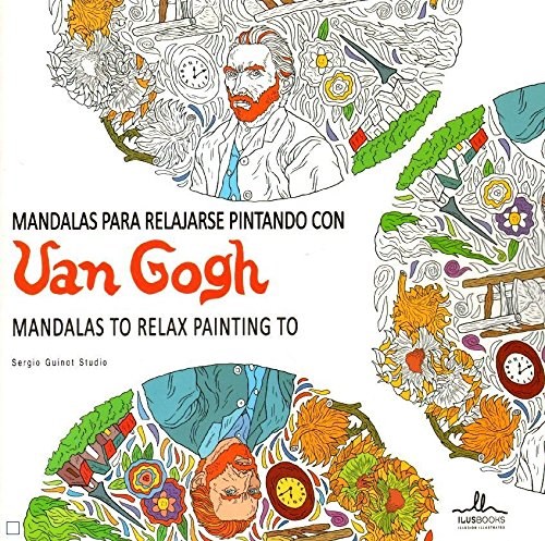 Papel Mandalas Van Gogh Para Relajarse Pintando