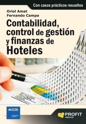 E-book Contabilidad, Control De Gestión Y Finanzas De Hoteles. Ebook