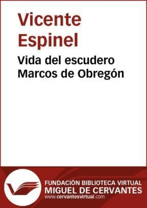 E-book Vida Del Escudero Marcos De Obregón