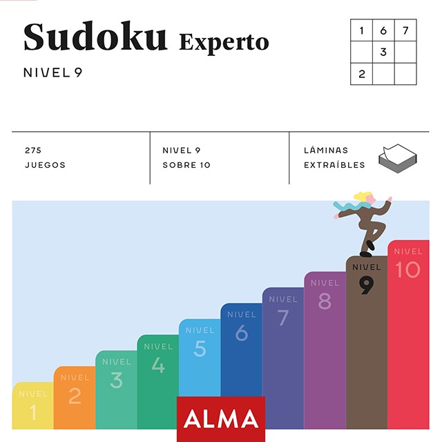 Papel Sudoku Experto Nivel 9