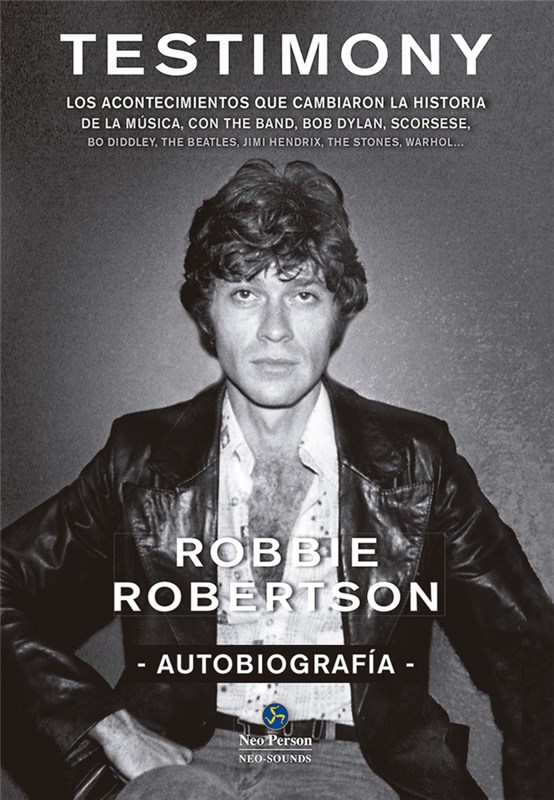 Papel Testimony Autobiografia Robbie Robertson
