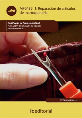 E-book Reparación De Artículos De Marroquinería. Tcpc0109