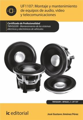 E-book Montaje Y Mantenimiento De Equipos De Audio, Video Y Telecomunicaciones. Tmvg0209