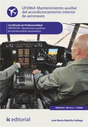E-book Mantenimiento Auxiliar Del Acondicionamiento Interior De Aeronaves. Tmvo0109