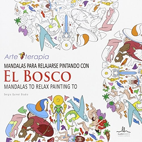 Papel Mandalas El Bosco Para Relajarse Pintando