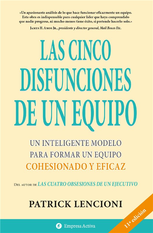 E-book Las Cinco Disfunciones De Un Equipo
