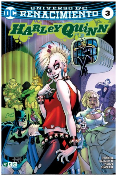 Papel UNIVERSO RENACIMIENTO 3 HARLEY QUINN