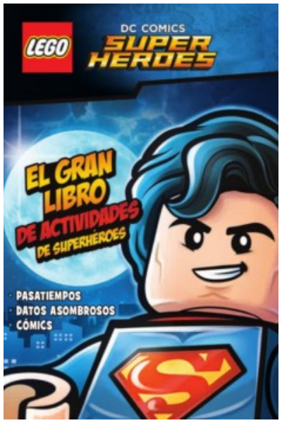 Papel LEGO DC Comics Superheroes: El gran libro de actividades de superhéroes