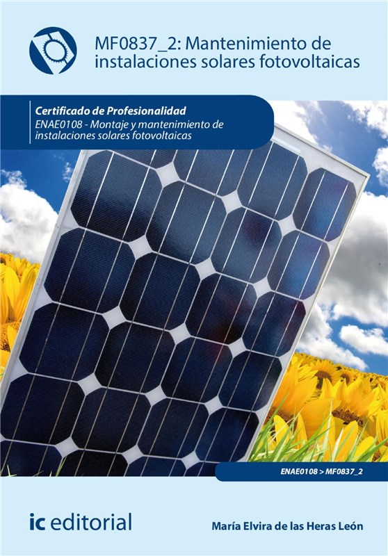 E-book Mantenimiento De Instalaciones Solares Fotovoltaicas. Enae0108