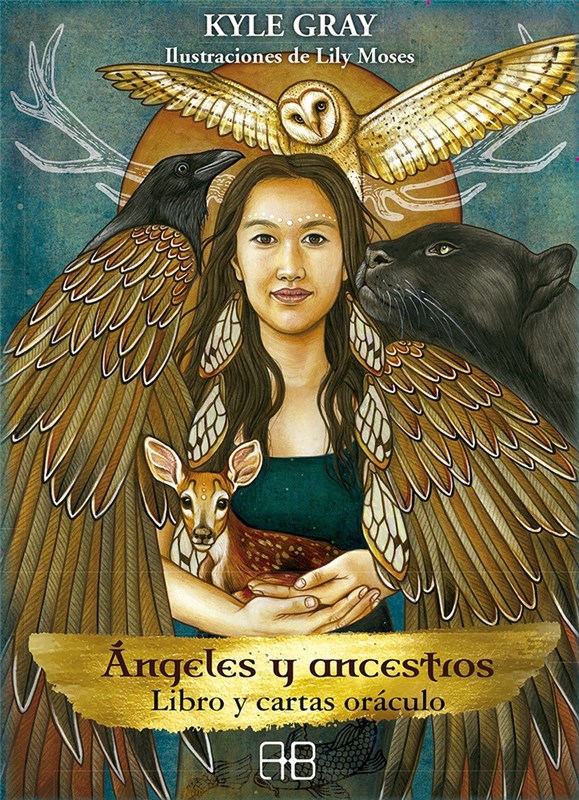 Papel Angeles Y Ancestros  Oraculo ( Libro + Cartas )