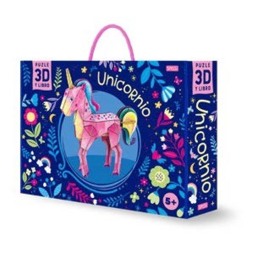 Papel Unicornio 3D