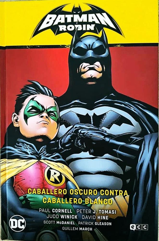 Papel BATMAN Y ROBIN VOL 4 CABALLERO OSCURO CONTRA CABALLERO
