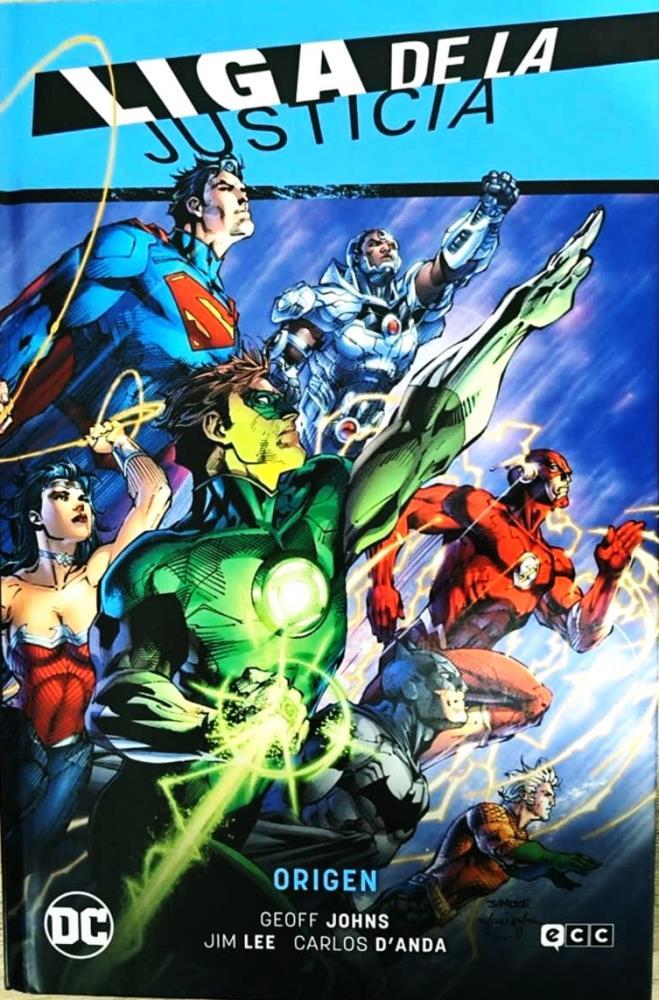 Papel LIGA DE LA JUSTICIA VOL 1 ORIGEN