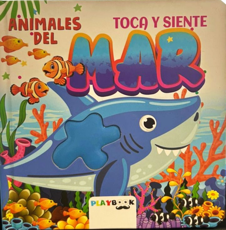 Papel ANIMALES DEL MAR TOCA Y SIENTE CON TEXTURAS
