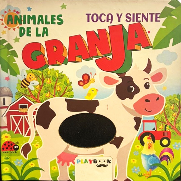 Papel ANIMALES DE LA GRANJA TOCA Y SIENTE CON TEXTURAS