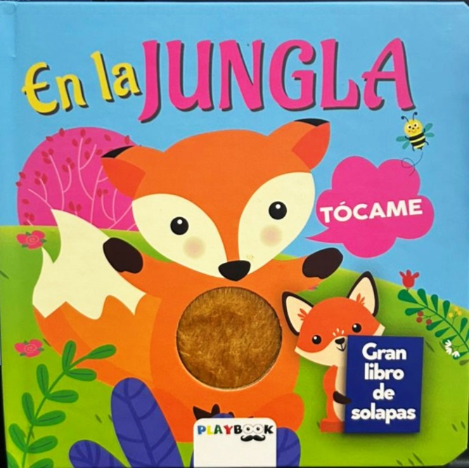 Papel EN LA JUNGLA TOCAME! GRAN LIBRO CON SOLAPAS CON TEXTURAS