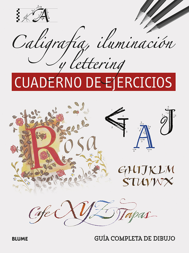 Papel Caligrafia, Iluminacion Y Lettering (Cuaderno De Ejercicios)