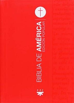 Papel Biblia De America Letra Grande Roja