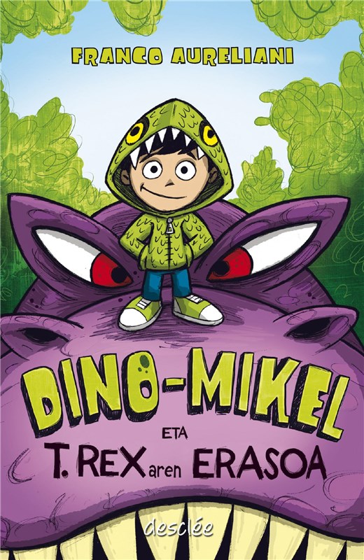 E-book Dino-Mikel Eta T.Rexaren Erasoa
