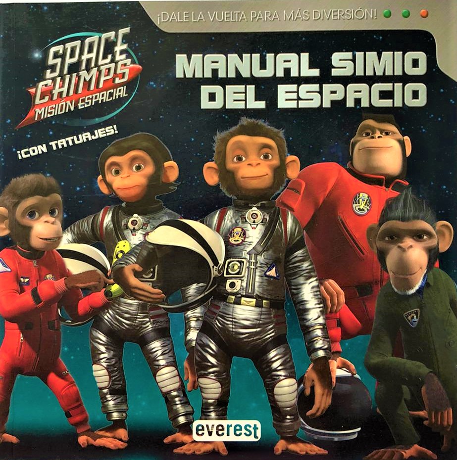 Papel MANUAL SIMIO DEL ESPACIO SPACE CHIMPS MISION ESPECIAL