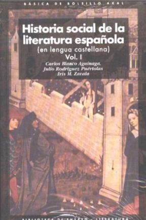 Papel Historia Social  Literatura Espaã?Ola (2 Vol)