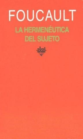 Papel Hermeneutica Del Sujeto, La