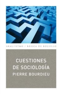 Papel Cuestiones De Sociologia (Nueva Edicion)