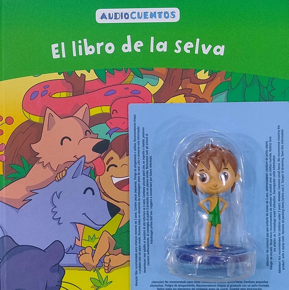 Papel EL LIBRO DE LA SELVA AUDIOCUENTOS