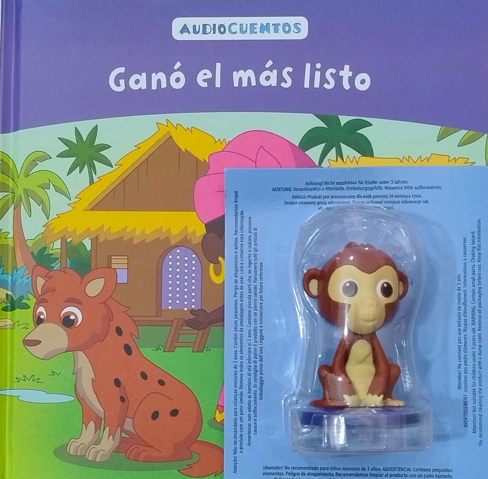 Papel GANÓ EL MAS LISTO AUDIOCUENTOS