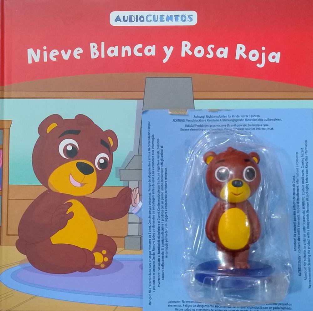 Papel NIEVE BLANCA Y ROSA ROJA AUDIOCUENTOS