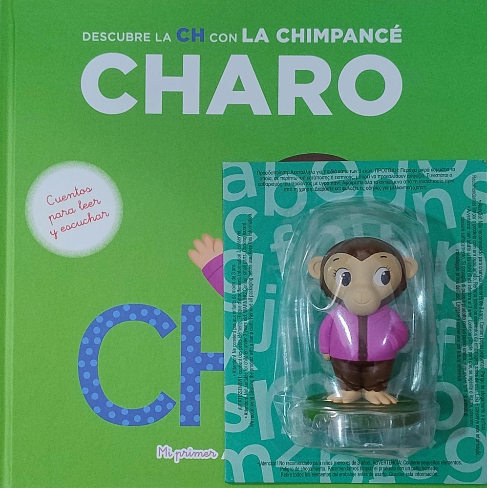 Papel DESCUBRE LA CH CON LA CHIMPANCE CHARO MI PRIMER ABECEDARIO