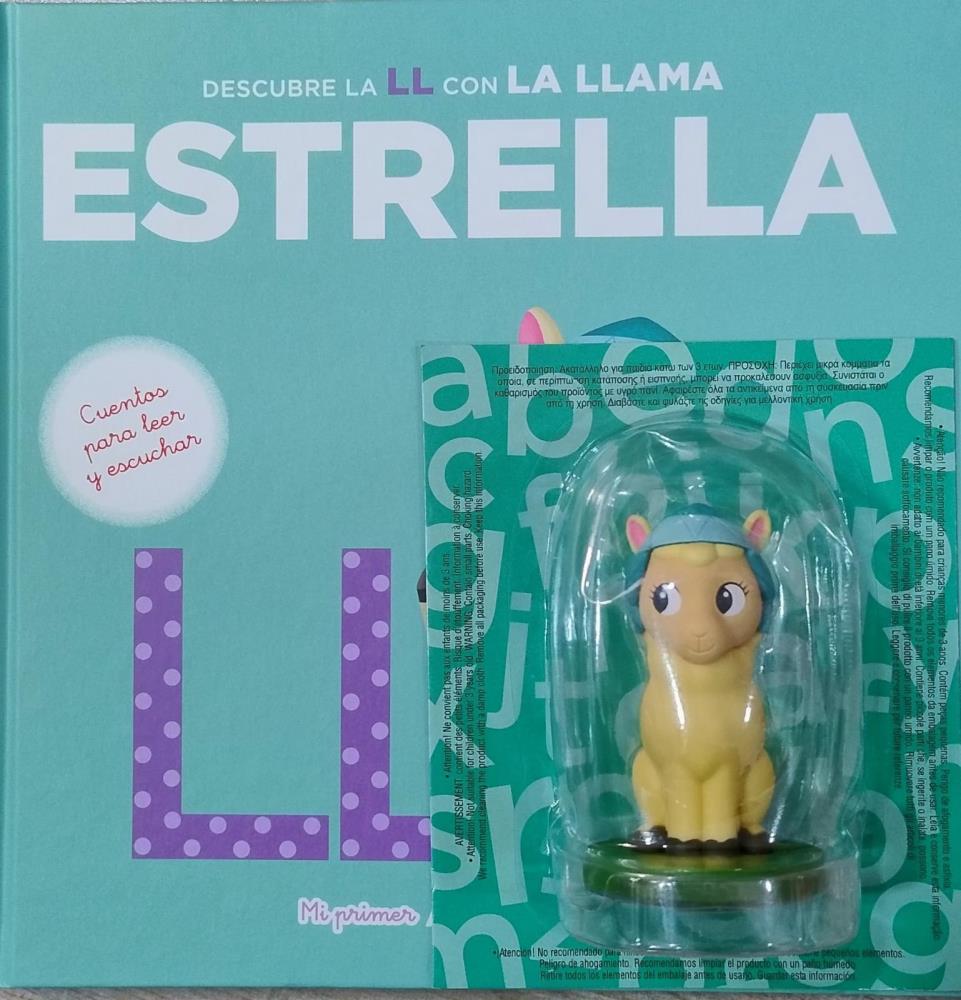 Papel DESCUBRE LA LL CON LA LLAMA ESTRELLA MI PRIMER ABECEDARIO