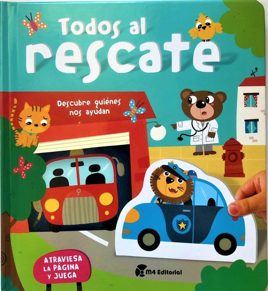 Papel TODOS AL RESCATE ATRAVIESA LA PAGINA Y JUEGA