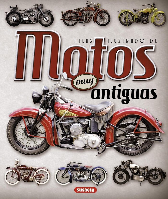 Papel Atlas Ilustrado De Motos Muy Antiguas