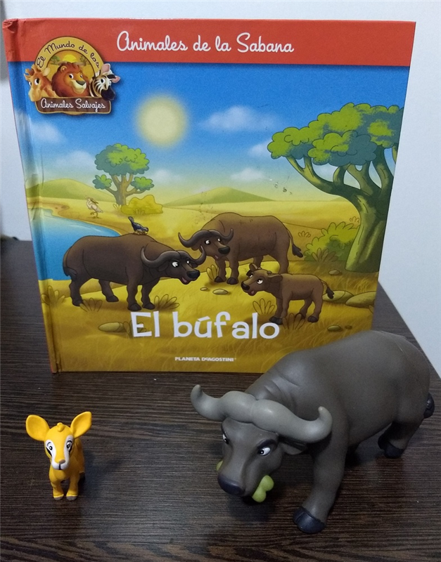 Papel EL BUFALO COLECCION ANIMALES DE LA SABANA + ANIMALITOS DE REGALO