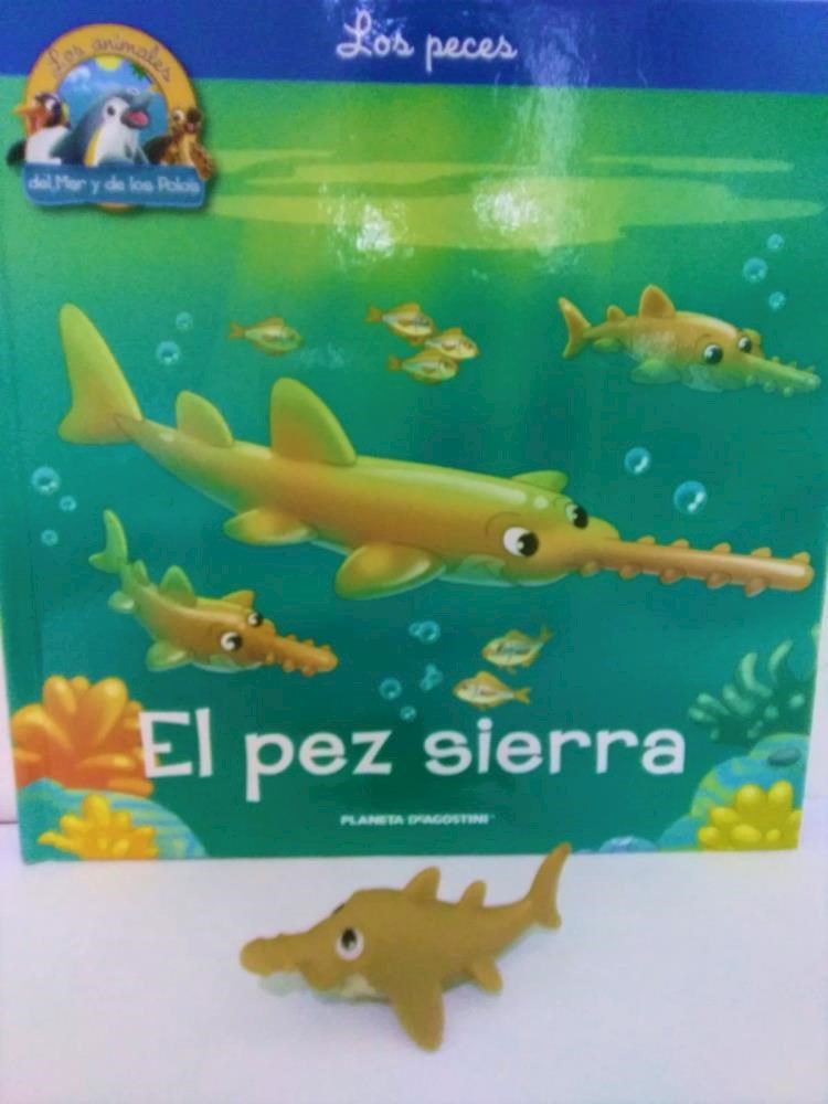 Papel EL PEZ SIERRA LOS PECES + ANIMALITOS DE REGALO