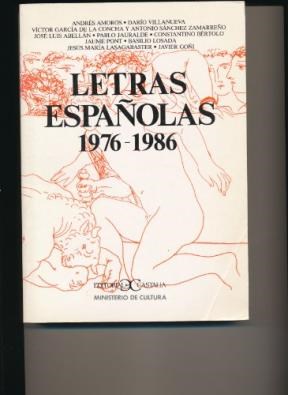  LETRAS ESPAÑOLAS  1976-1986